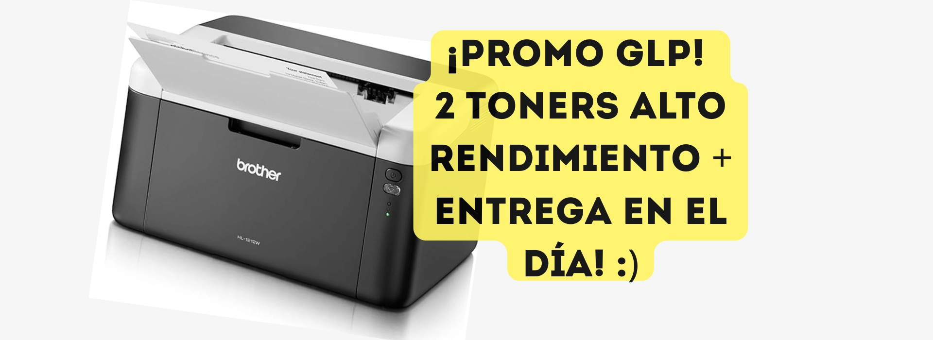 Impresora láser Brother HL1212w con entrega sin cargo en Córdoba + toner adicional, Argentina