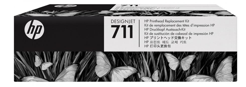 Kit de Reemplazo de Cabezal de Impresión HP 711 DesignJet C1Q10a